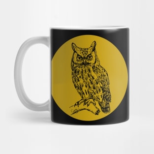 Halloween Owl, Portents, Omens, and Signs Mug